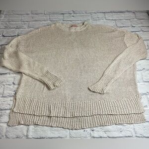 Show Me Your MuMu Anya Cream Knit Sweater. Lightweight. Minimalist. Neutral.